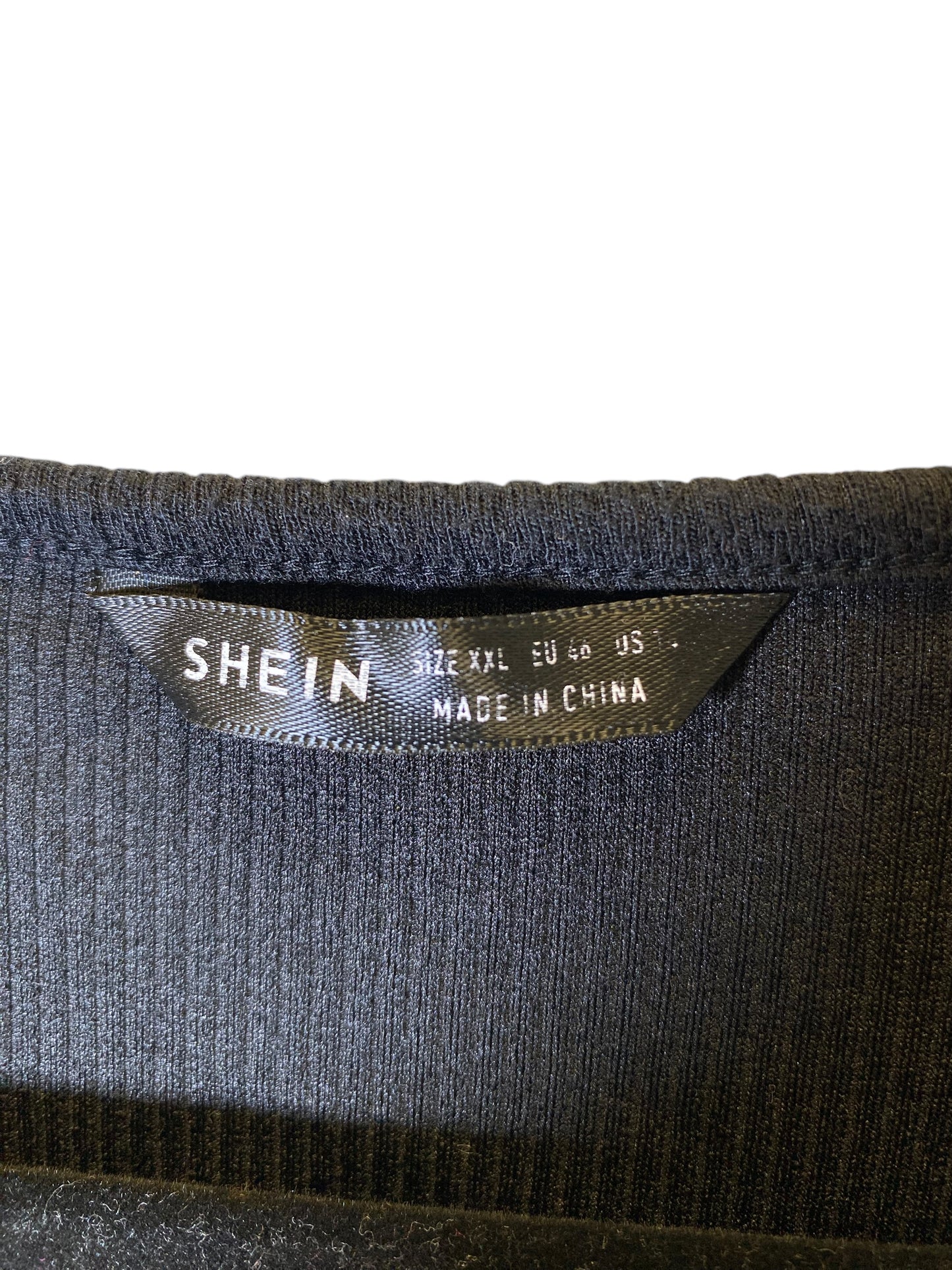 Dress Sweater By Shein In Black, Size: Xxl