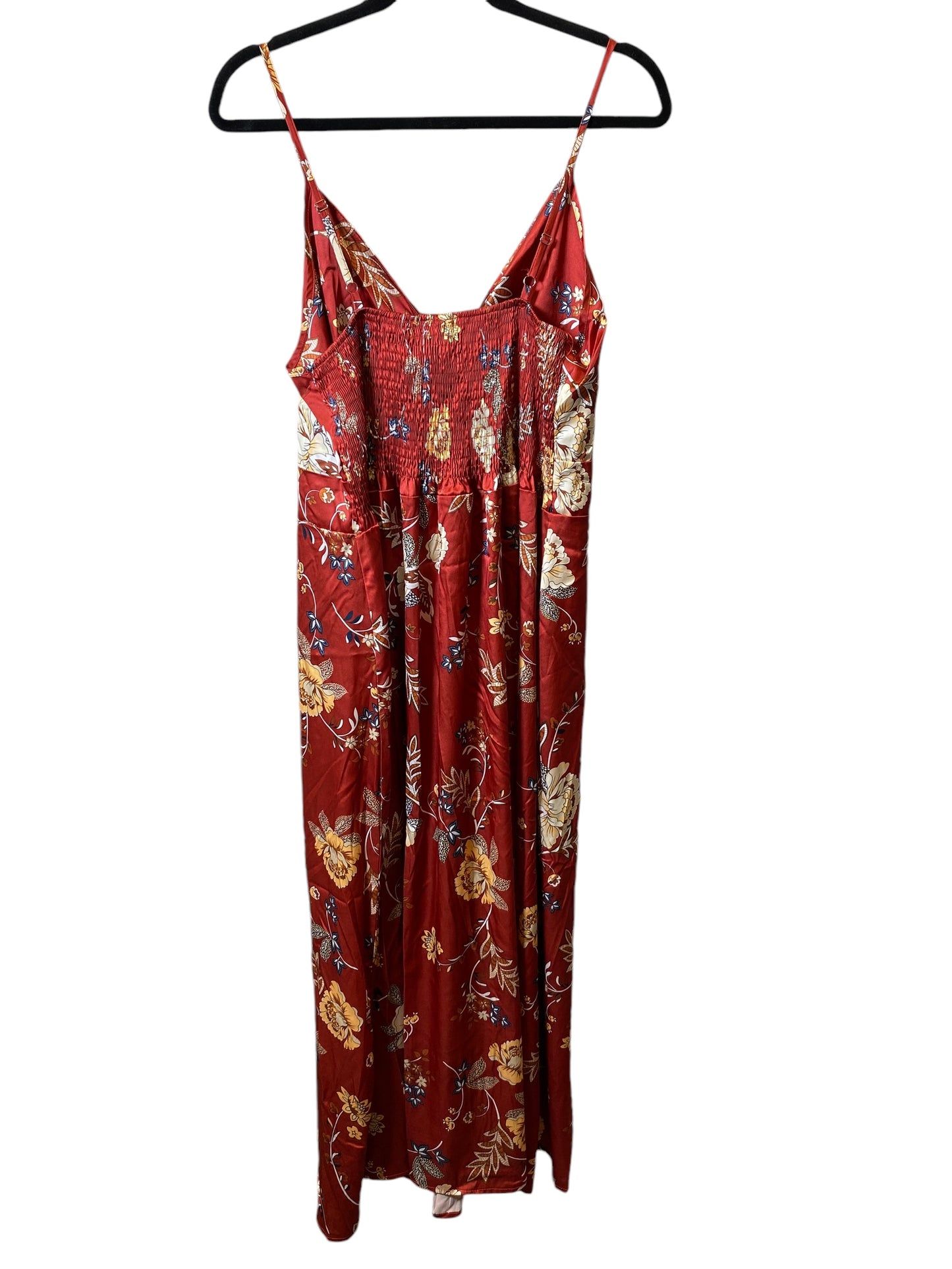 Dress Casual Maxi By Clothes Mentor In Floral Print, Size: 2x