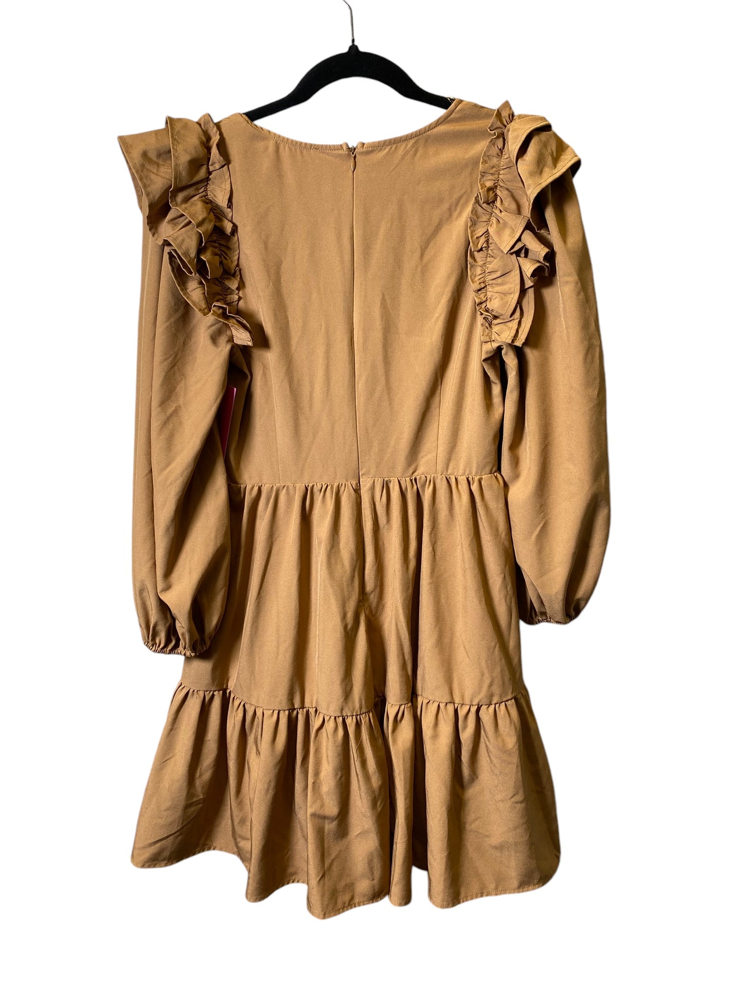 Dress Casual Midi By Entro In Brown, Size: S