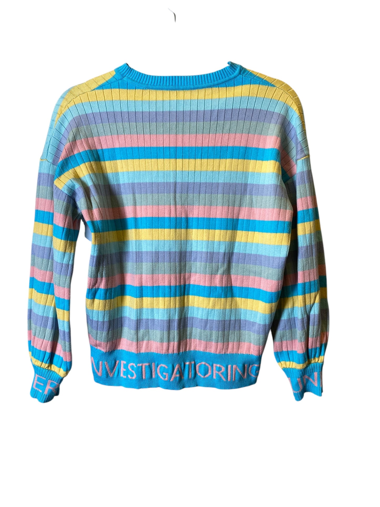 Sweater By Clothes Mentor In Multi-colored, Size: M