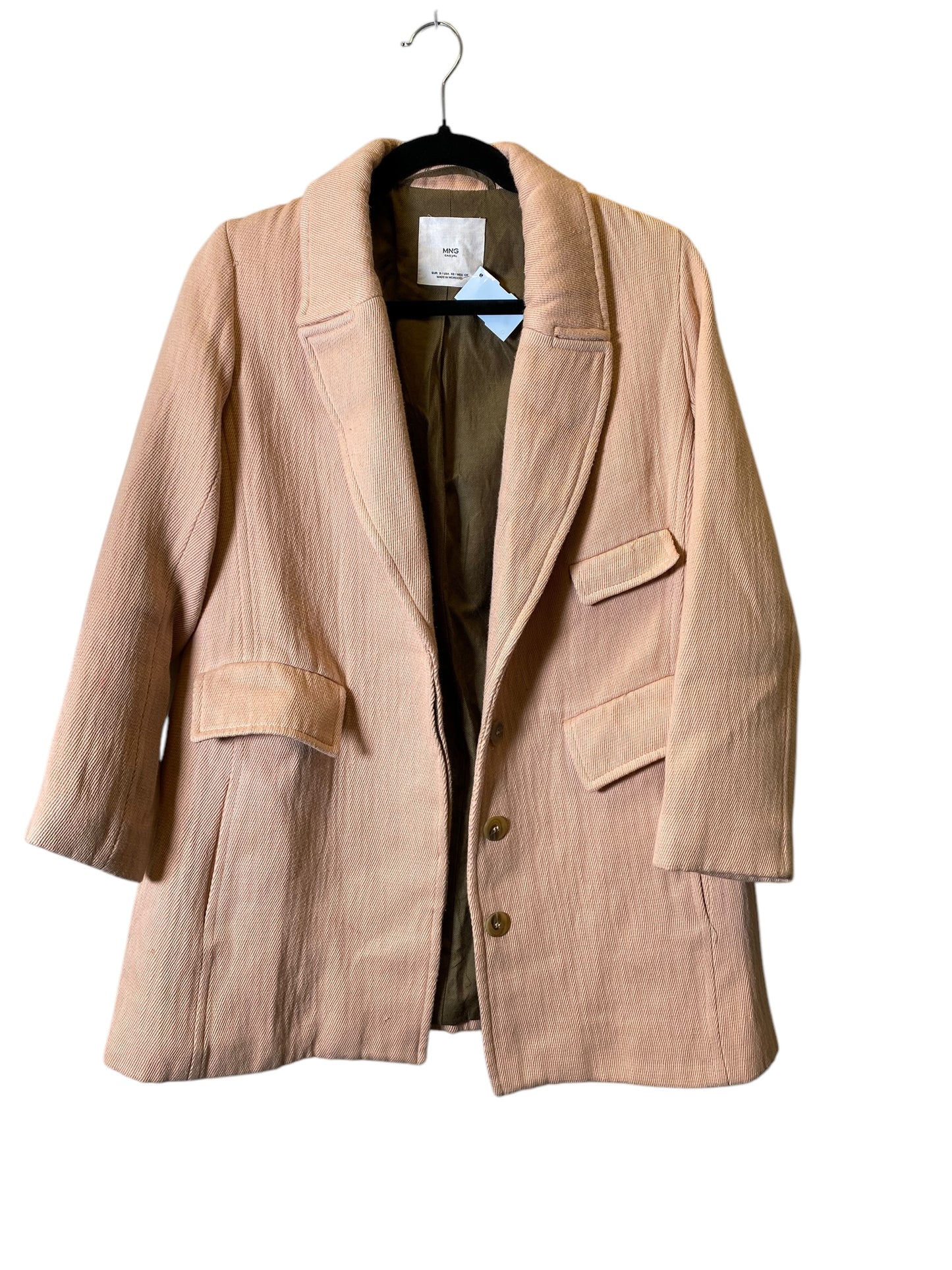 Coat Other By Mng In Peach, Size: Xs