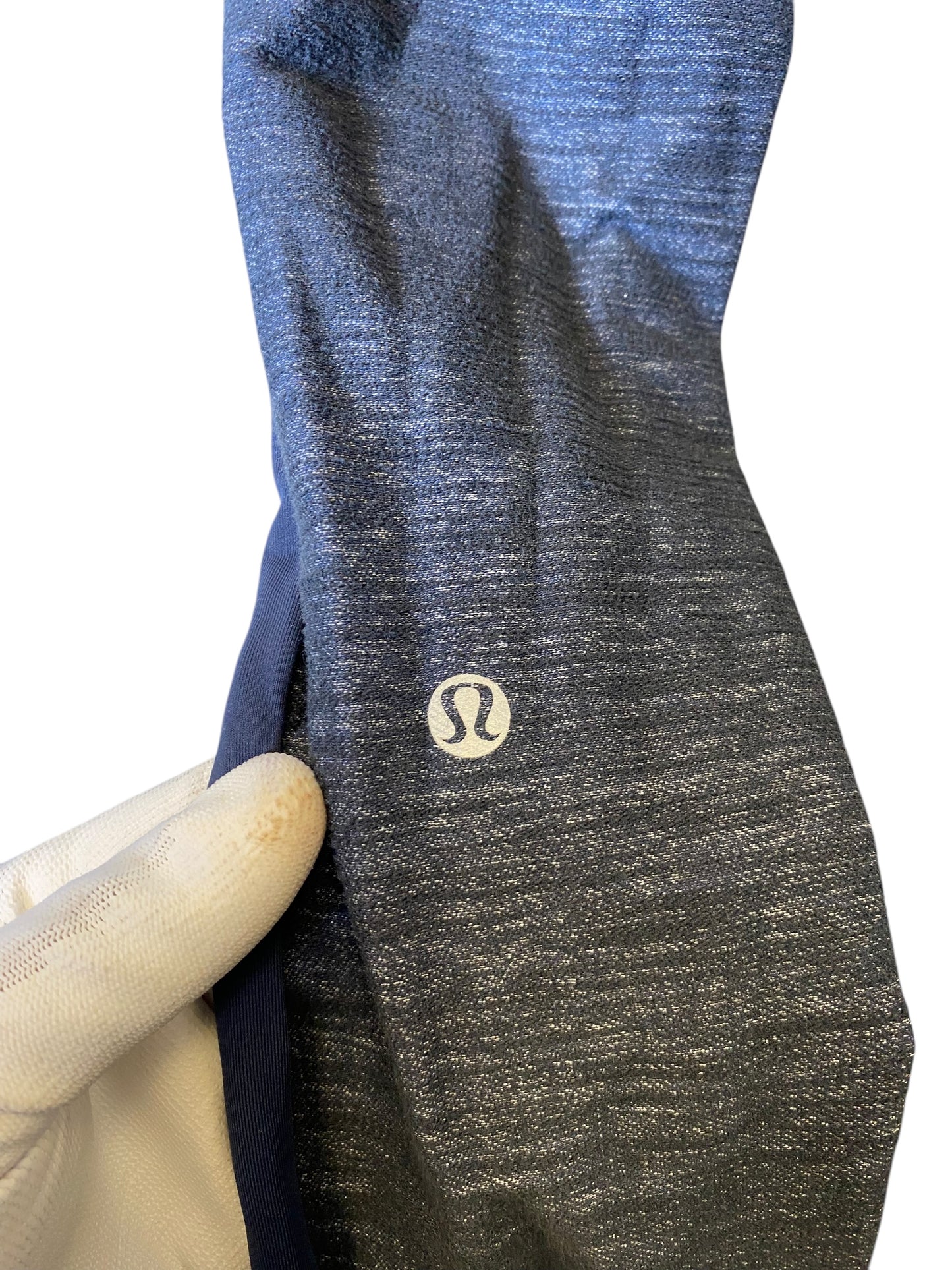 Athletic Capris By Lululemon In Navy, Size: S