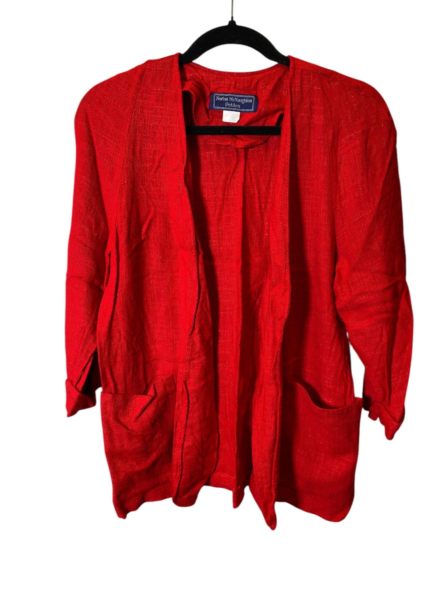 Blazer By Norton Mcnaughton In Red, Size: M