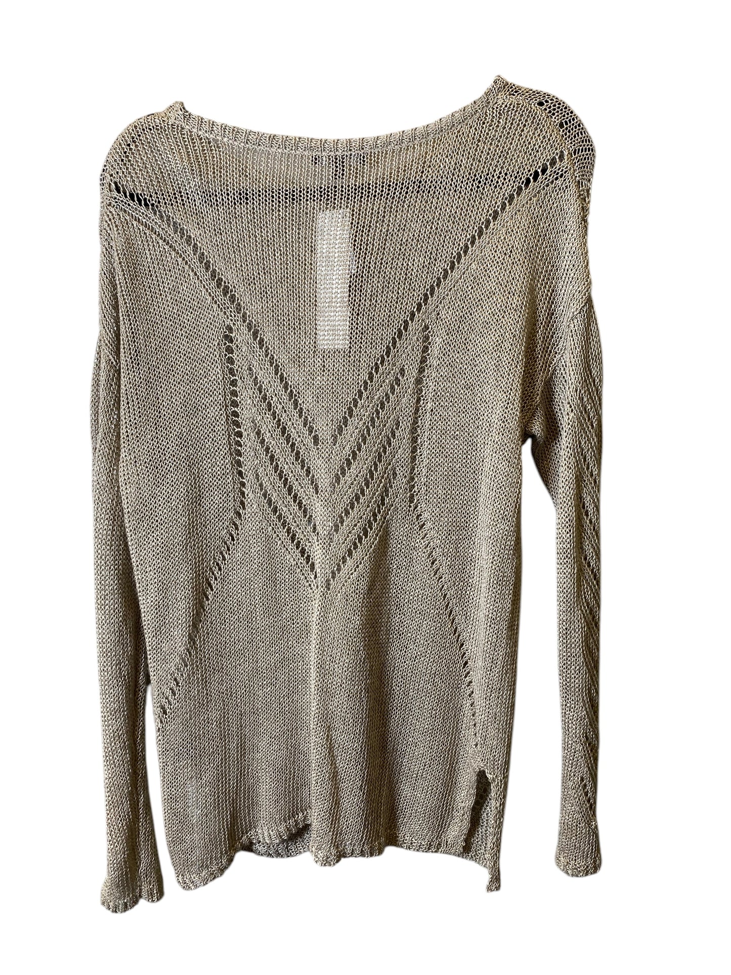 Sweater By Premise Studio In Beige, Size: L