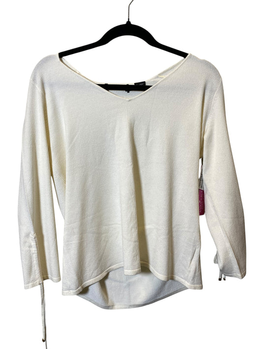 Top 3/4 Sleeve By Clothes Mentor In Cream, Size: Xl