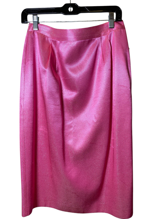 Skirt Midi By Clothes Mentor In Pink, Size: 14