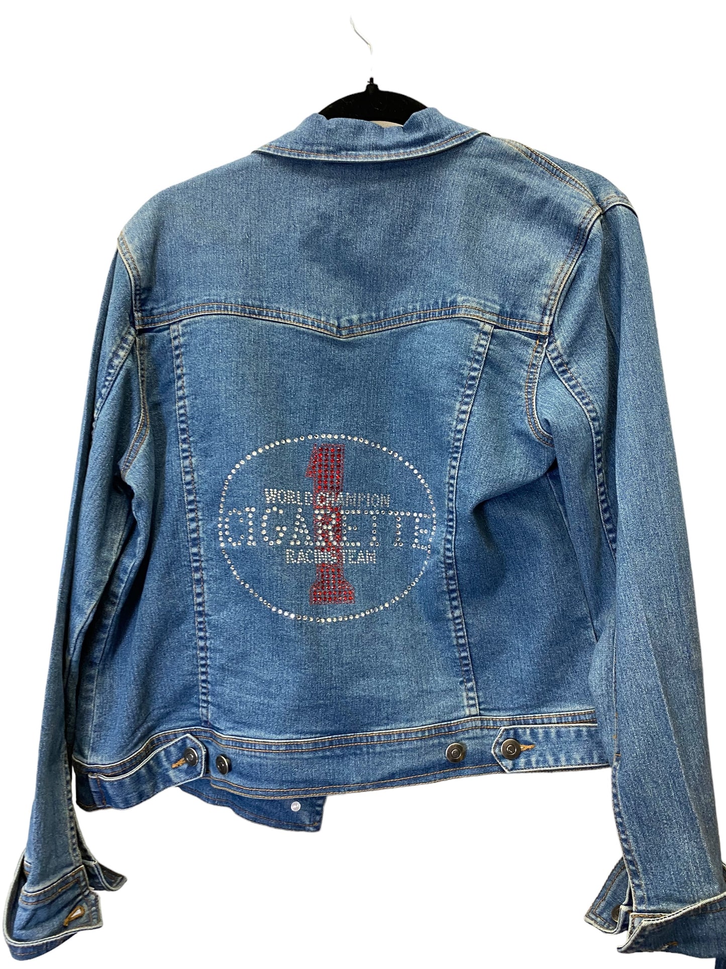 Jacket Denim By Cmc In Blue Denim, Size: M