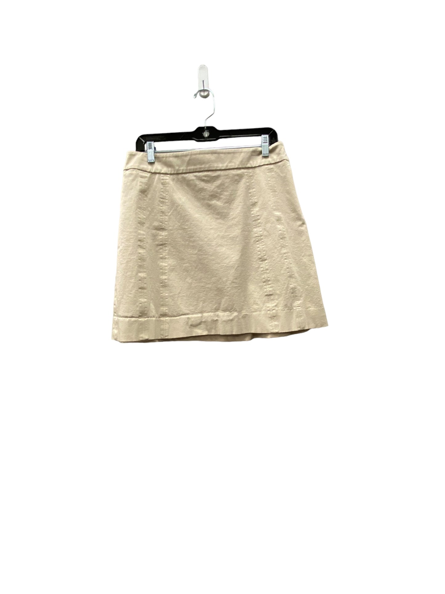 Skirt Mini & Short By White House Black Market In Tan, Size: 10