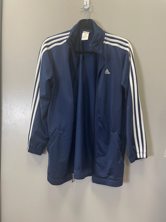 Blue Athletic Jacket Adidas, Size L