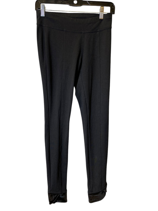 Athletic Leggings By Hue In Black, Size: S