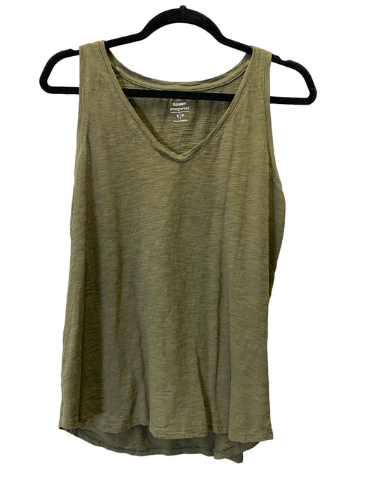 Green Top Sleeveless Old Navy, Size S