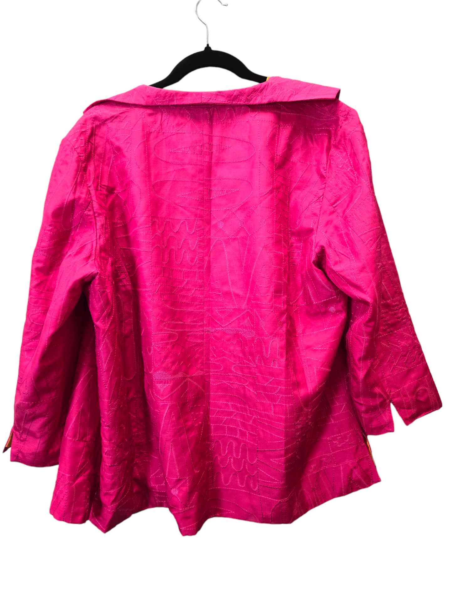 Pink Blazer Chicos, Size Xl