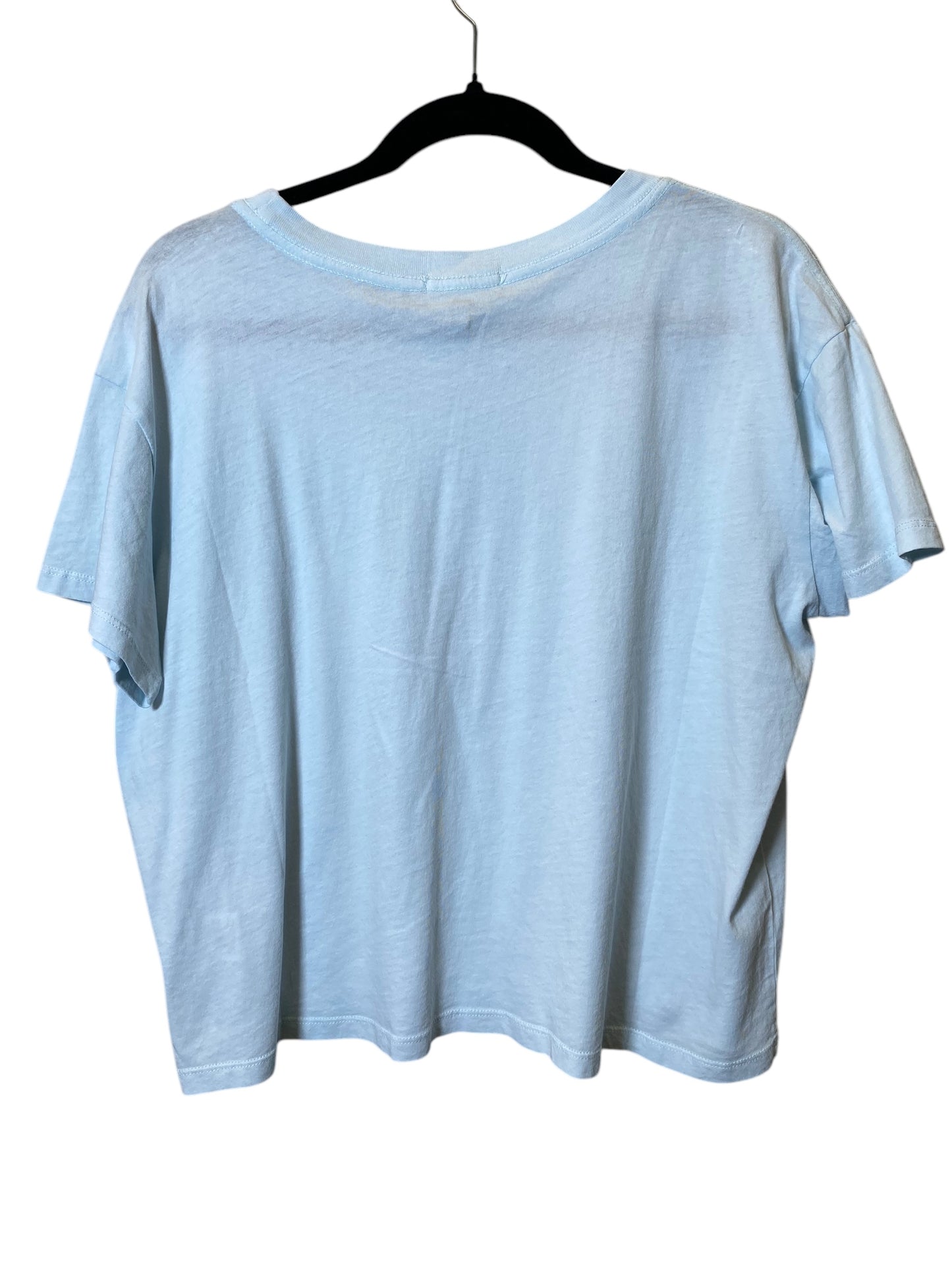 Top Short Sleeve By Z Supply In Blue, Size: Xl