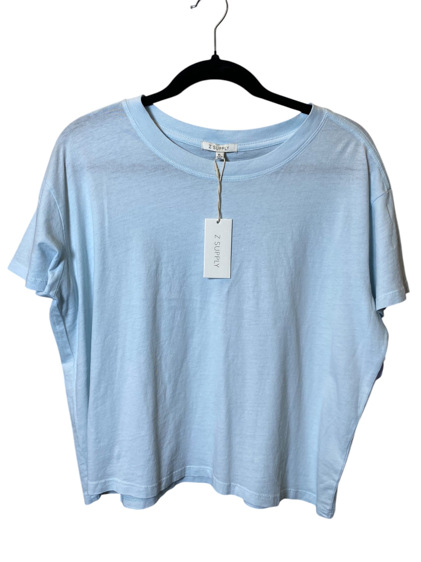 Top Short Sleeve By Z Supply In Blue, Size: Xl