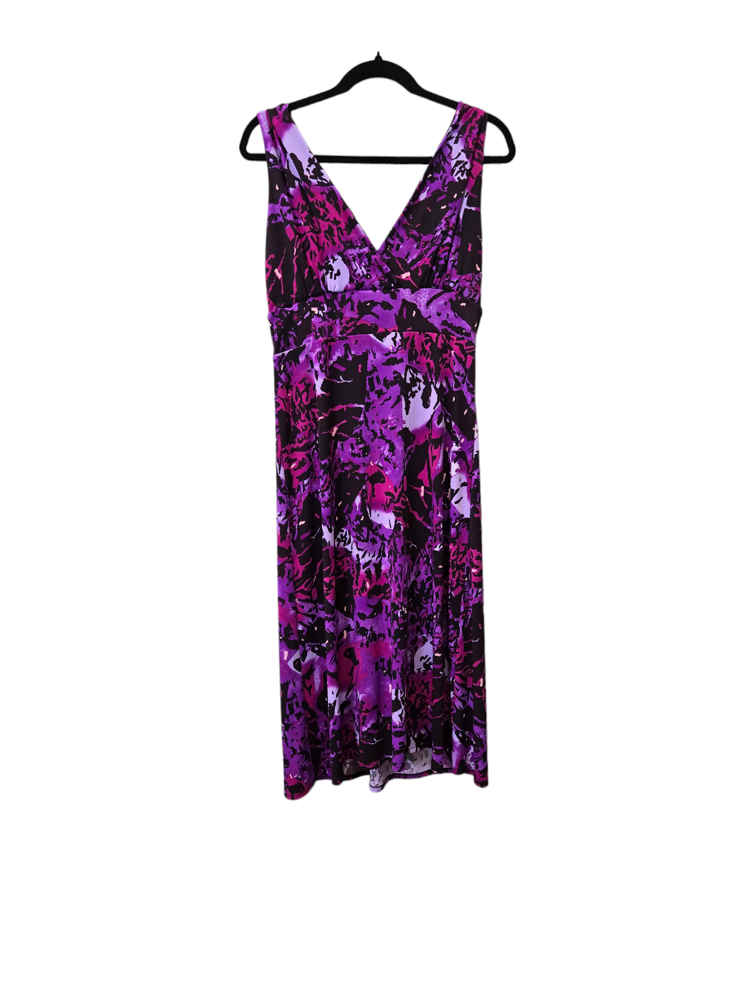 Purple Dress Casual Midi Glamorous, Size M