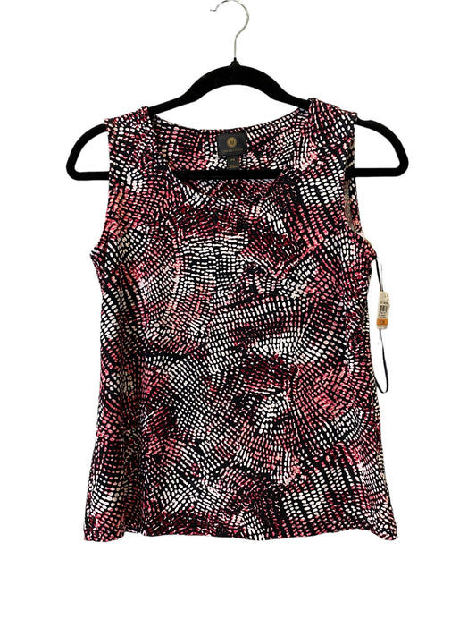 Multi-colored Blouse Sleeveless Jm Collections, Size Petite   S