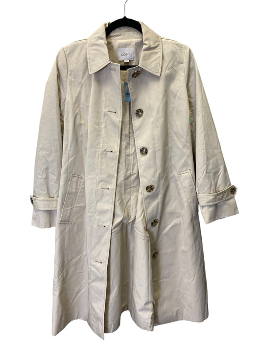 COAT RAINCOAT LOFT in BEIGE, Size: PETITE   S