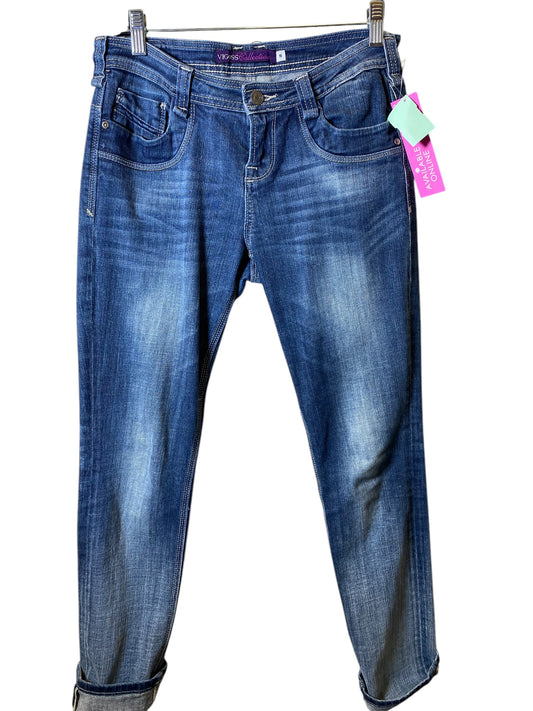 Jeans Straight By Vigoss In Blue, Size: 5