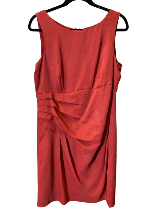 Dress Casual Midi By Anne Klein In Red, Size: 12