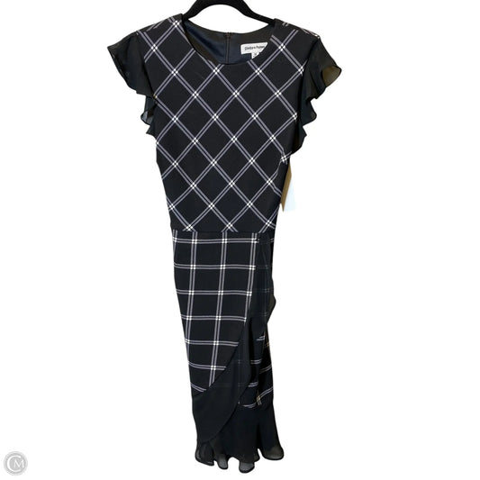 Dress Casual Midi By Shelby And Palmer In Plaid Pattern, Size: L