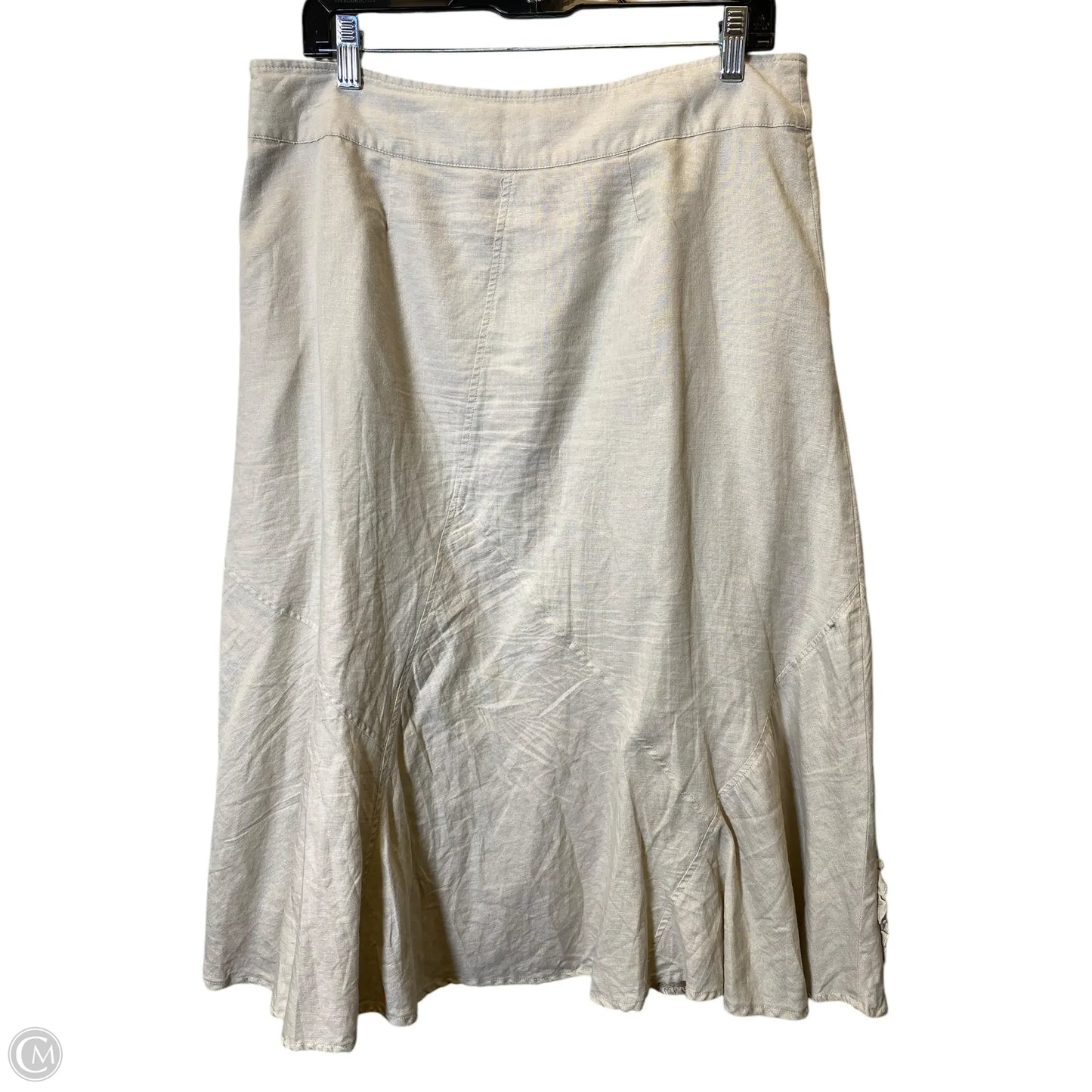 Skirt Midi By Marisa Christina In Taupe, Size: 10