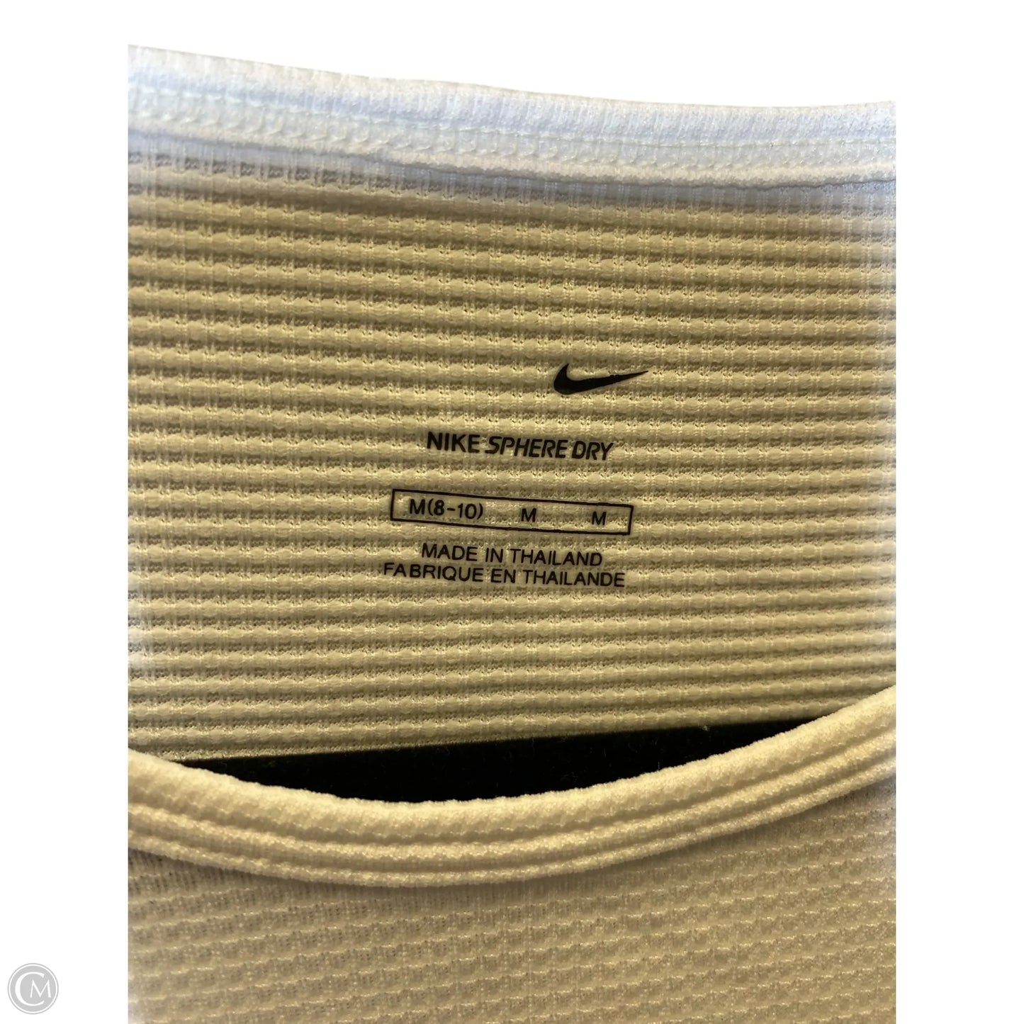 Tank Top By Nike In White, Size: M