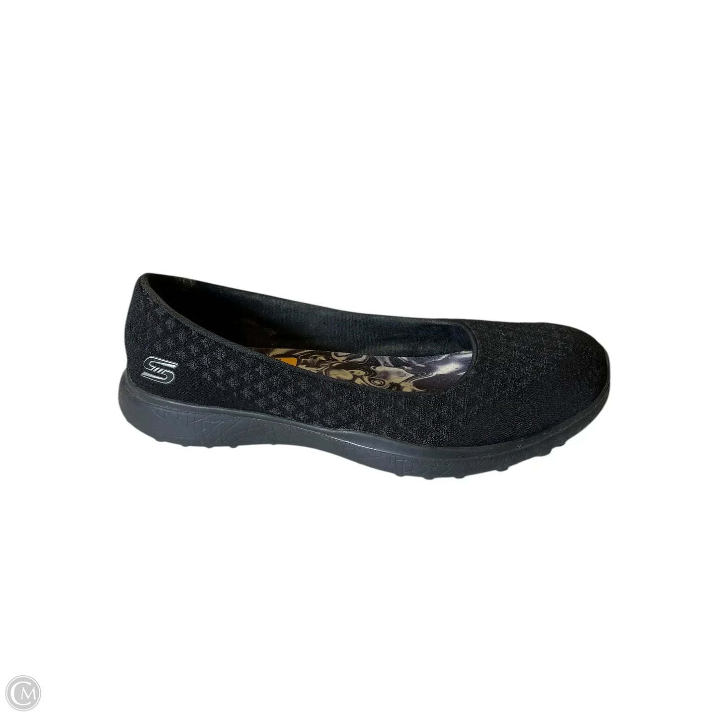 Shoes Flats By Skechers In Black, Size: 8.5