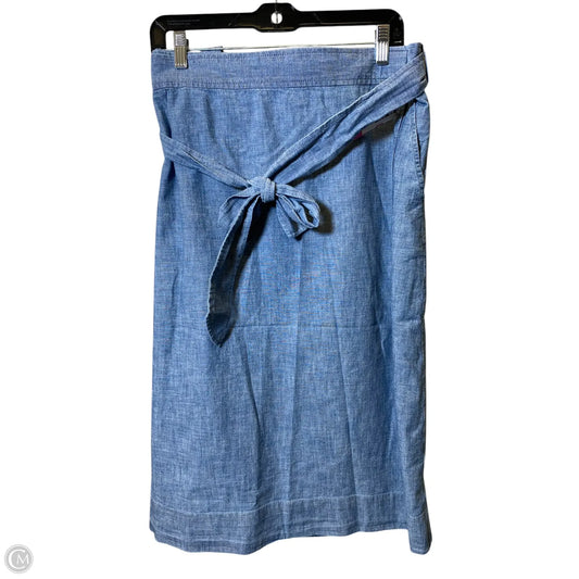 Skirt Midi By Gap In Blue, Size: Xxl