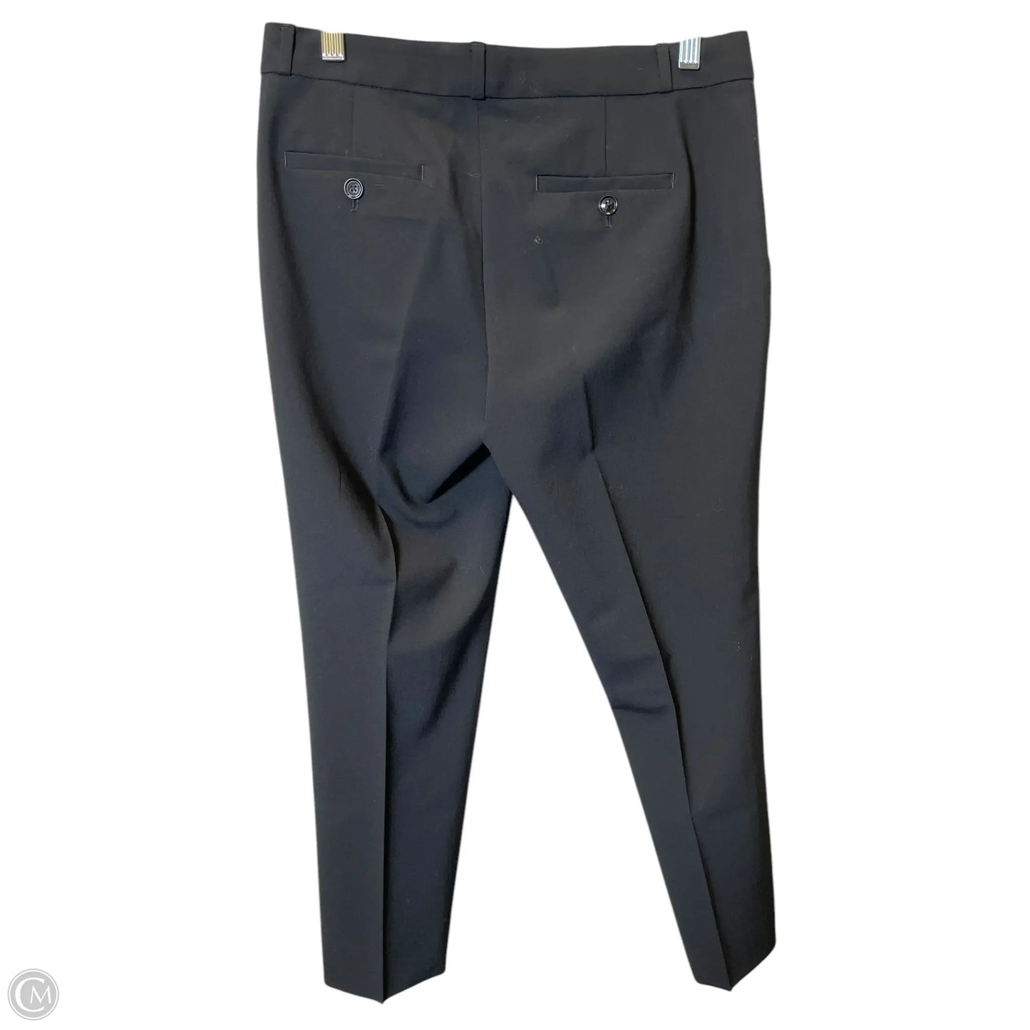 Pants Cropped By Banana Republic In Black, Size: Xs