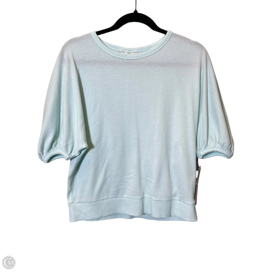 Top Short Sleeve By Banana Republic In Blue, Size: Xs