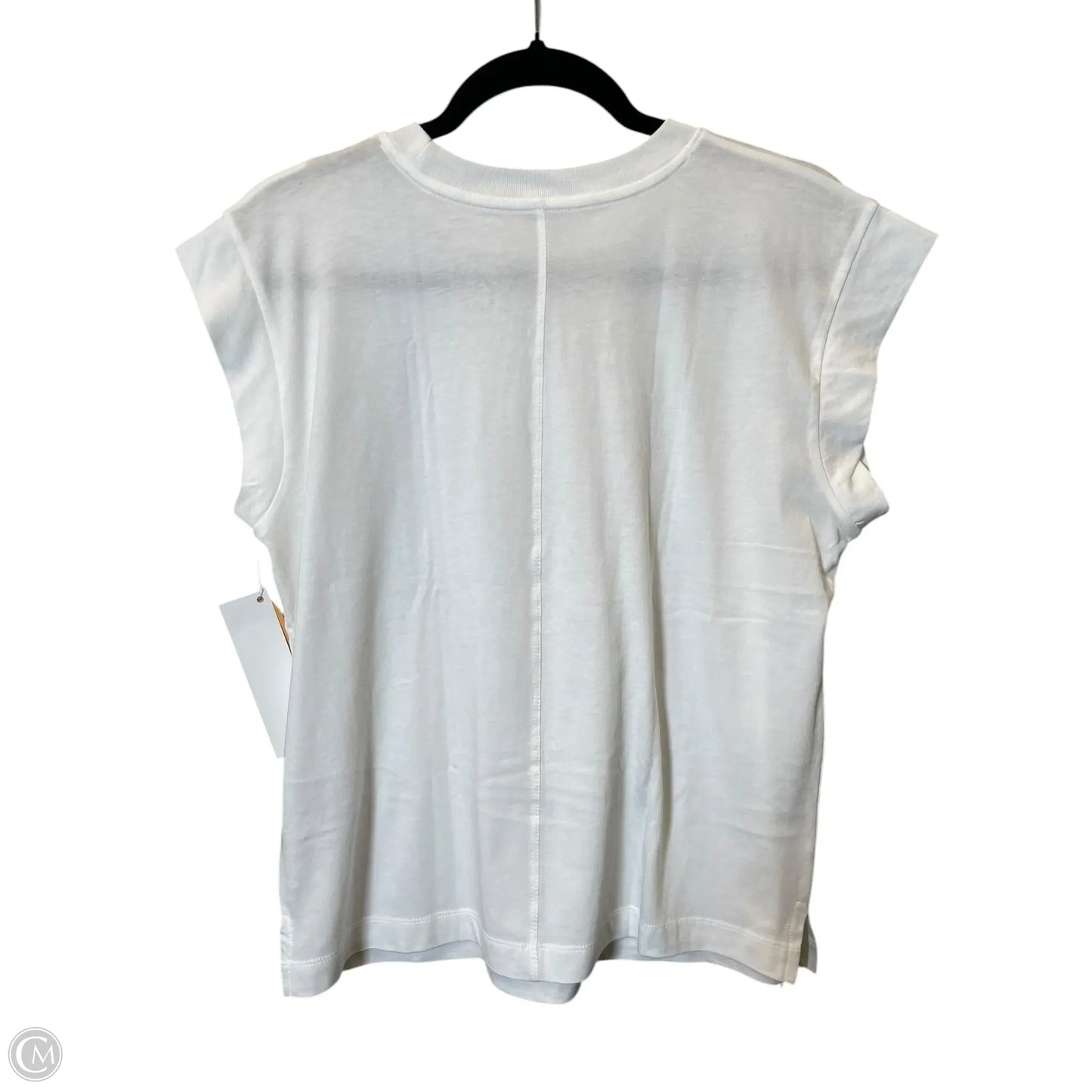 Top Short Sleeve Basic By A New Day In White, Size: Xs