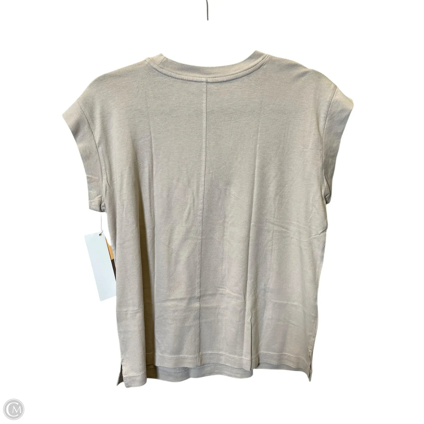 Top Short Sleeve Basic By A New Day In Taupe, Size: Xs