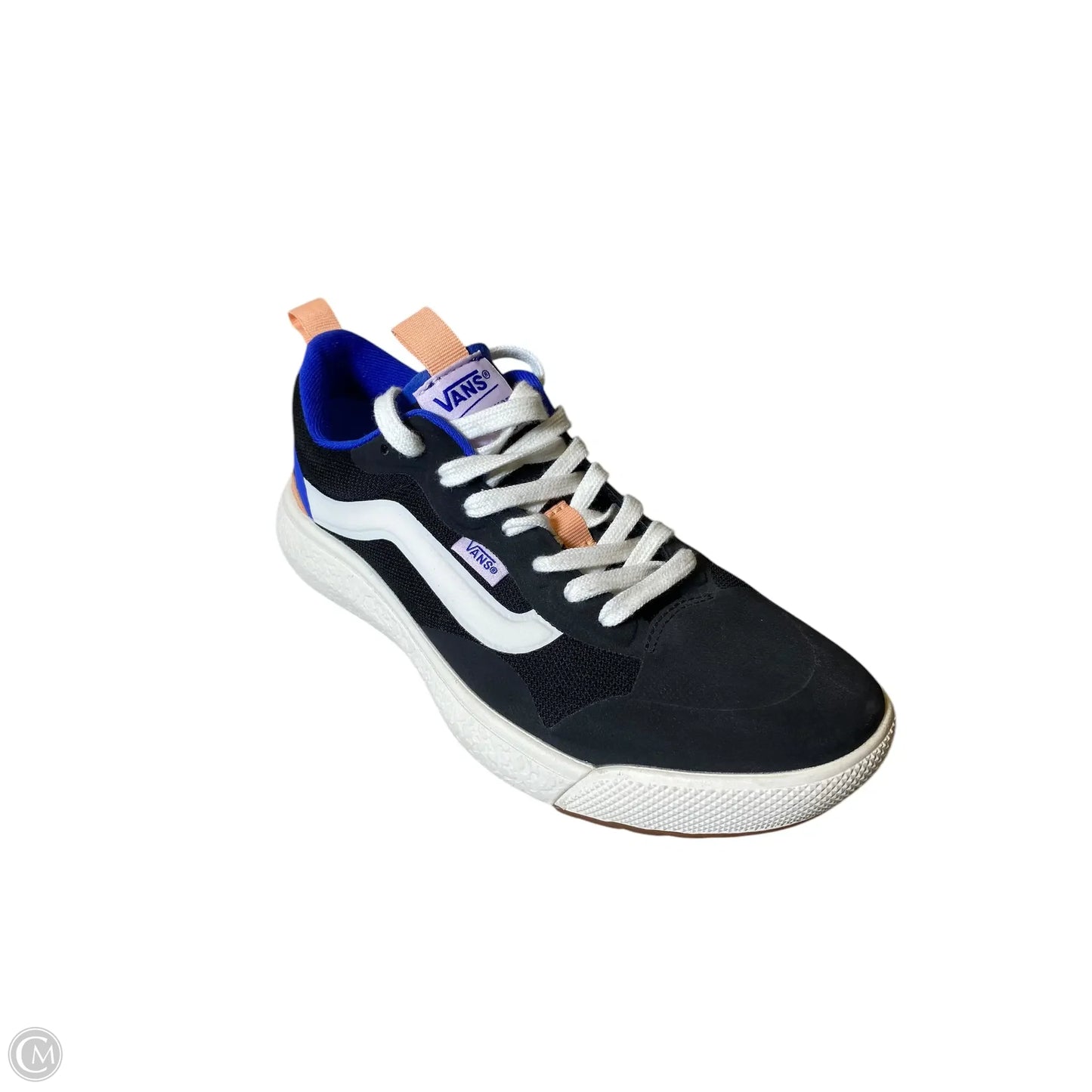 Shoes Athletic By Vans In Black & Blue, Size: 7.5