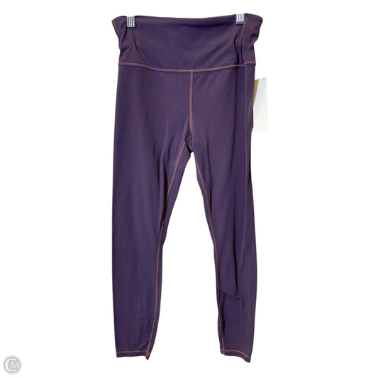 Athletic Leggings By Athleta In Purple, Size: S