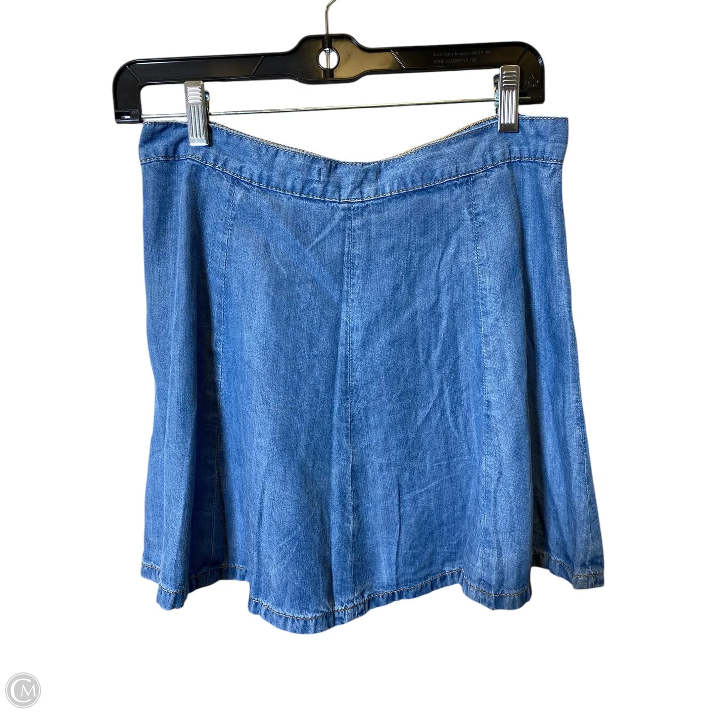 Skirt Mini & Short By American Eagle In Blue Denim, Size: 6