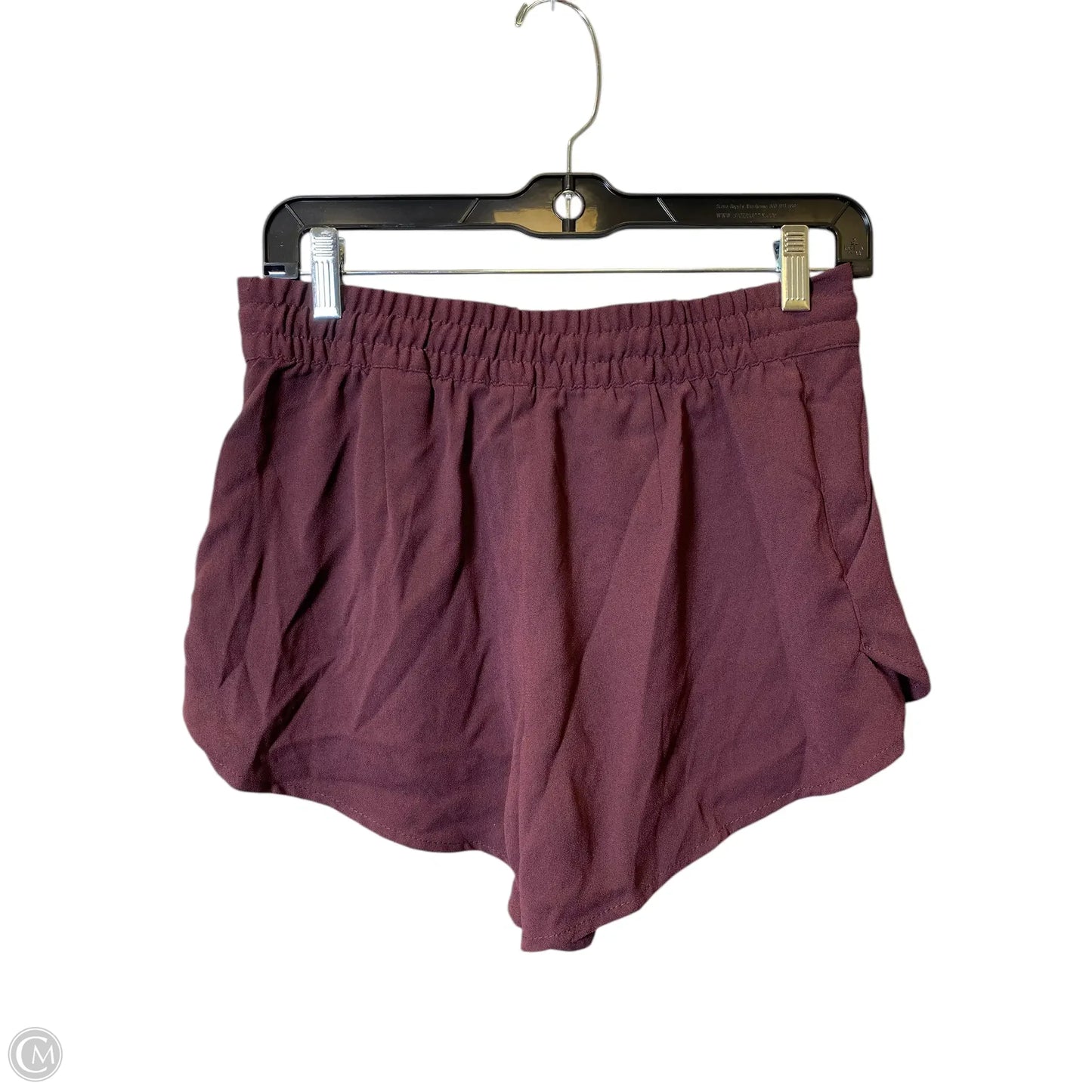 Shorts By H&m In Maroon, Size: 6