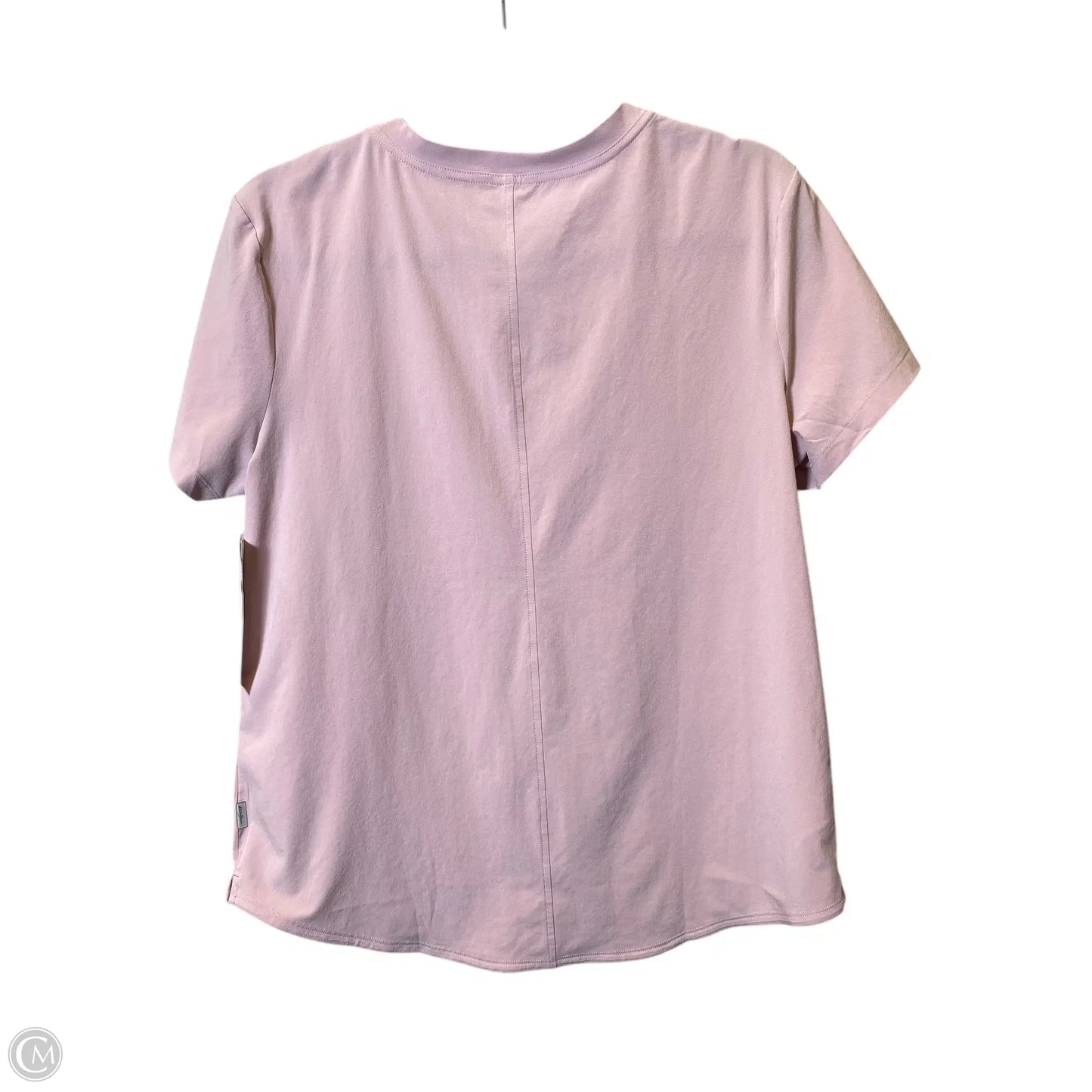 Top Short Sleeve Basic By Eddie Bauer In Pink, Size: M