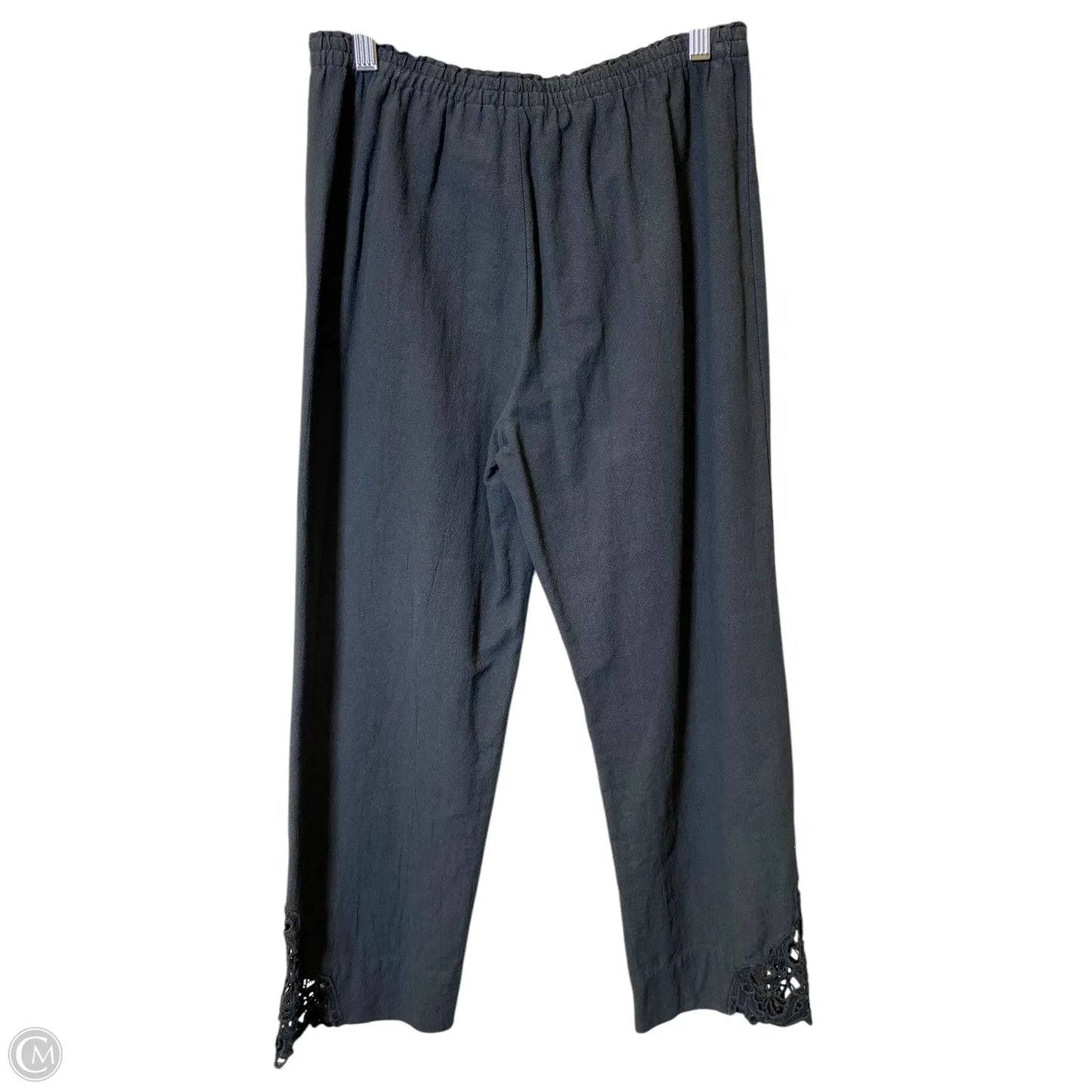 Pants Linen By Soft Surroundings In Black, Size: Sp