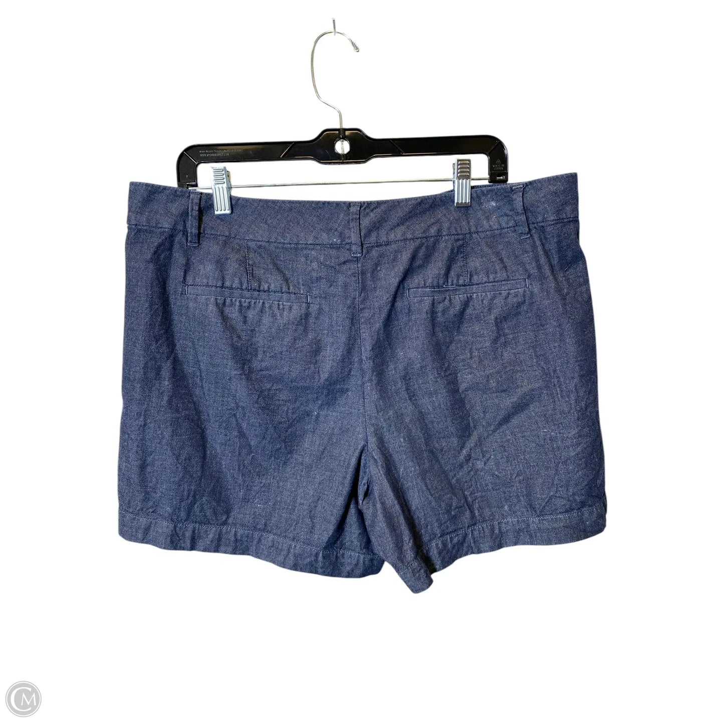 Shorts By Ann Taylor In Blue Denim, Size: 14