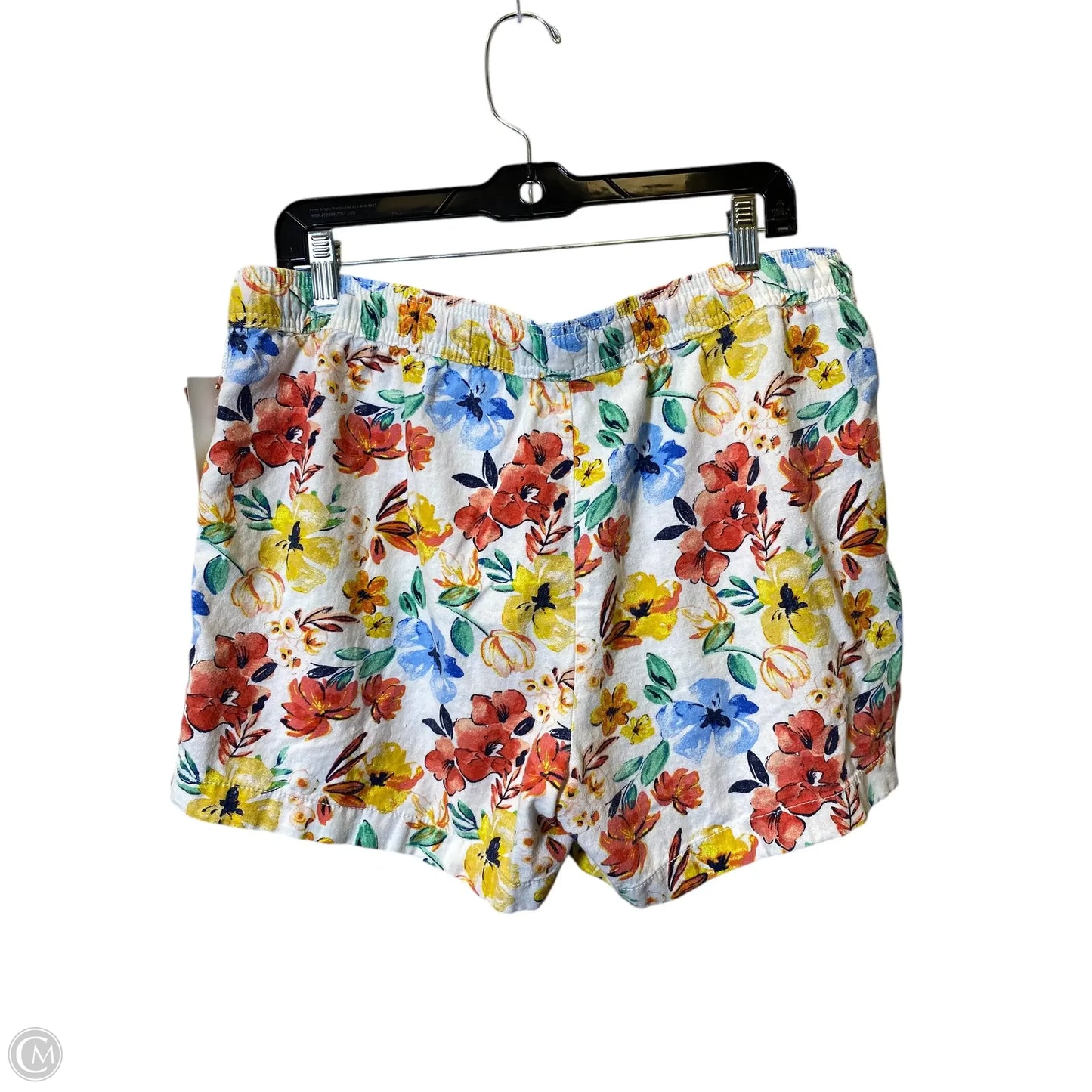 Shorts By St Johns Bay In Floral Print, Size: L