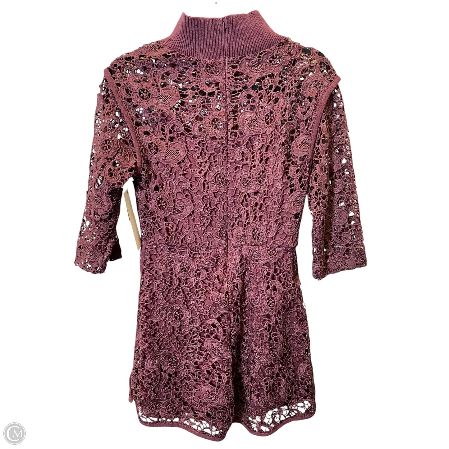 Romper By Cmc In Maroon, Size: S