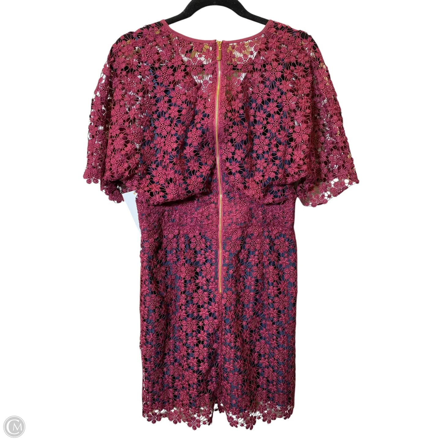 Dress Party Midi By Juicy Couture In Maroon, Size: S