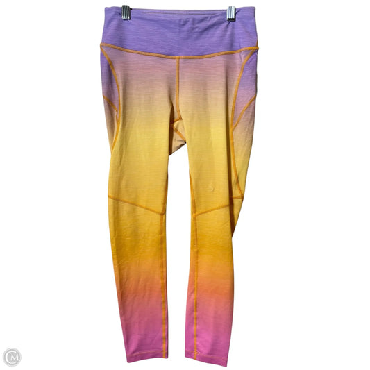 Athletic Leggings By Outdoor Voices In Multi-colored, Size: S