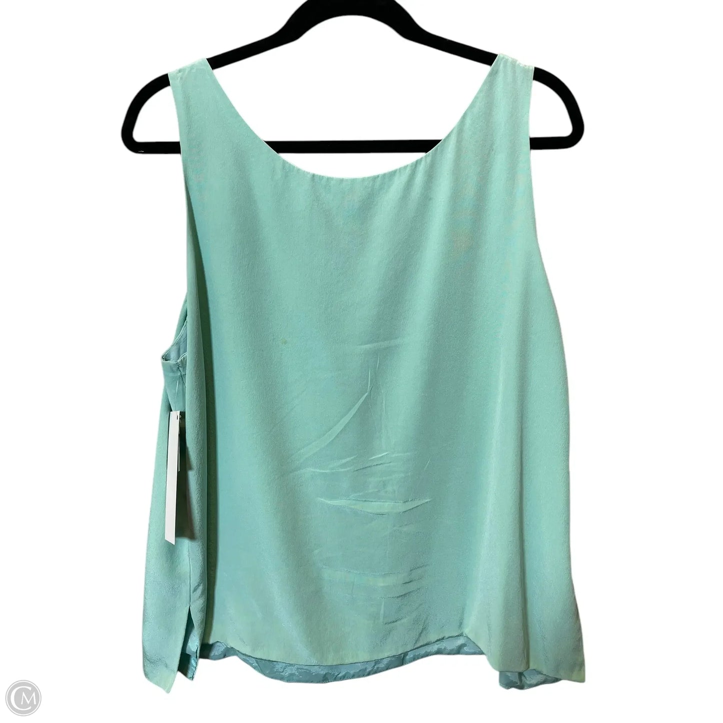 Top Sleeveless By Cmc In Blue, Size: Xl