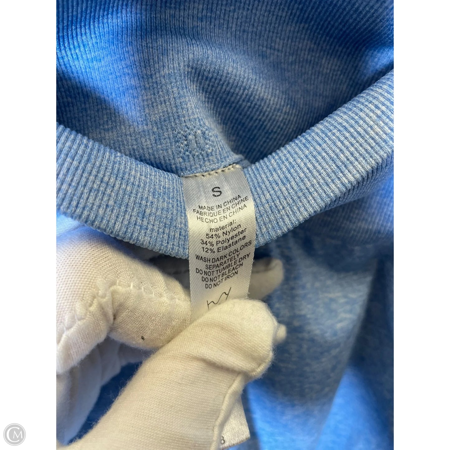 Athletic Leggings By Cmc In Blue, Size: S