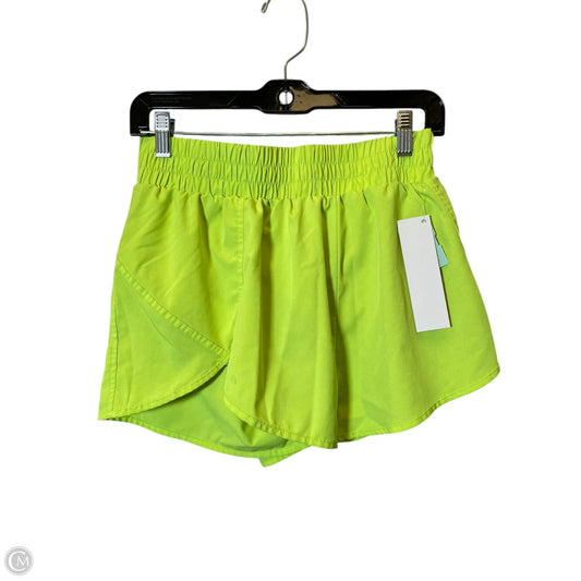 Athletic Shorts By Cmc In Chartreuse, Size: M