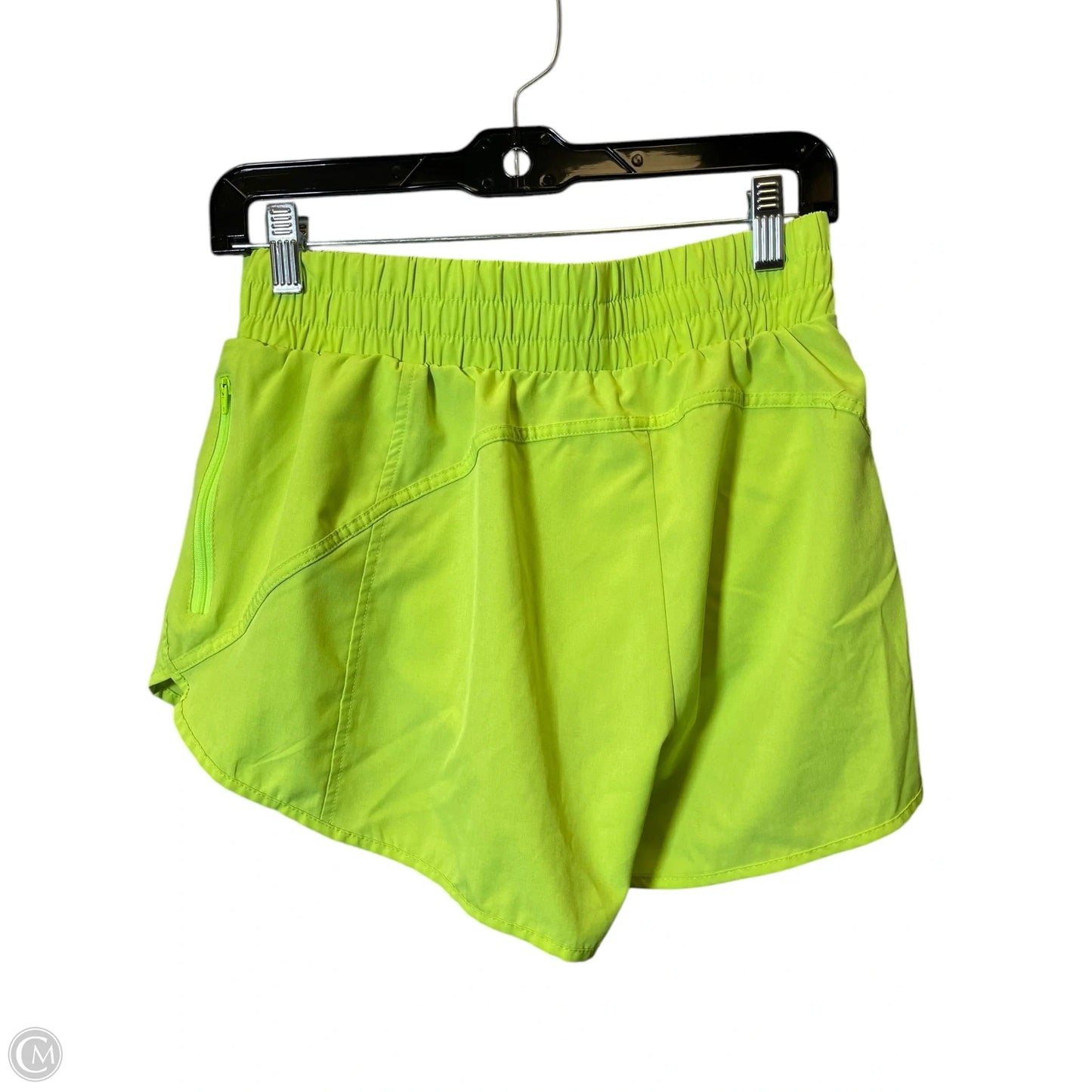 Athletic Shorts By Cmc In Chartreuse, Size: M