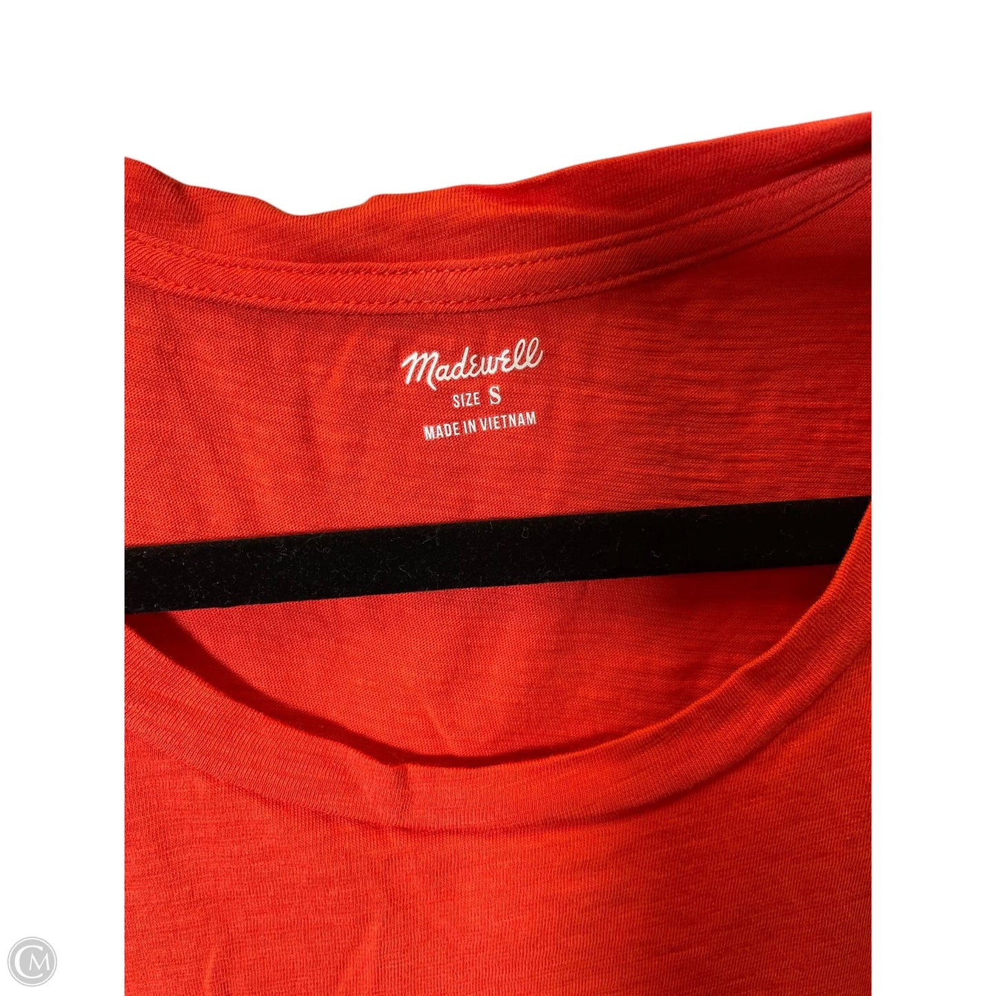 Tank Top By Madewell In Orange, Size: S