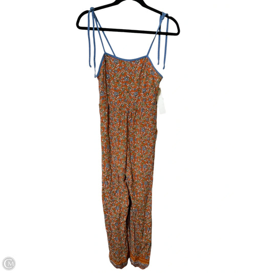 Jumpsuit By Cmc In Floral Print, Size: L