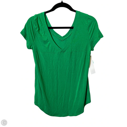 Top Short Sleeve Basic By Cable And Gauge In Green, Size: M